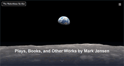 Desktop Screenshot of markjensenwriter.com